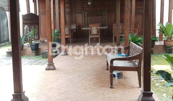 RUMAH JOGLO ANTIK MUURAH JARANG ADA DIFAJAR INDAH