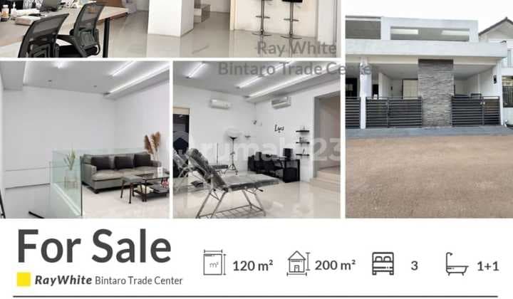 rumah bagus bintaro jakarta selatan