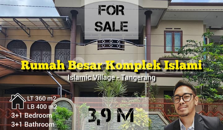 Rumah Megah Siap Huni Di Kawasan Islami Komplek Islamic Village Karawaci Tangerang