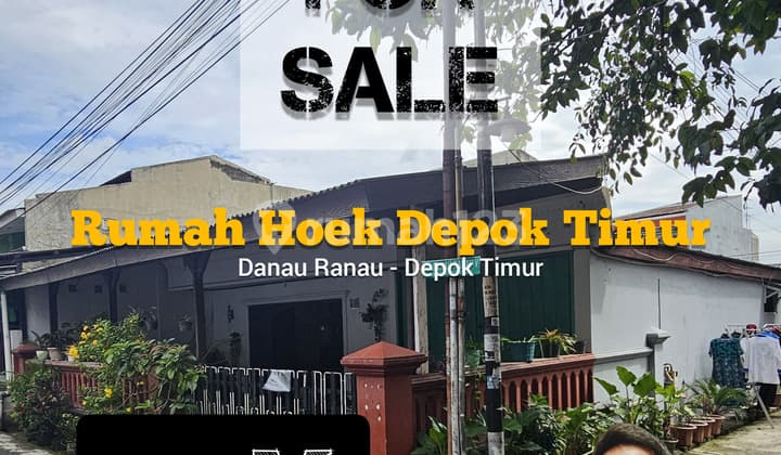 Jual Cepat Rumah Hoek Luas 3 Bedroom Di Sukmajaya Depok