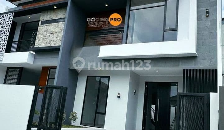 Rumah Bangunan Baru Modern Tropical Siap Huni di Puri Bintaro
