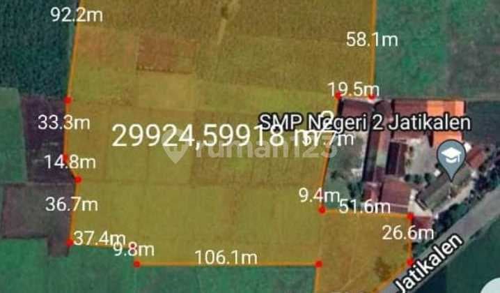 Lahan Zona Industri Lokasi Nganjuk Luas 3 Ha