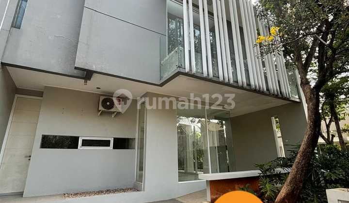 Rumah Disewakan Bagus View Taman di Discovery Bintaro Jaya Sektor 9