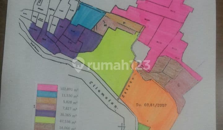 Lahan Zona Industri Lokasi Strategis Cibogo,Subang Luas 10,4 Ha