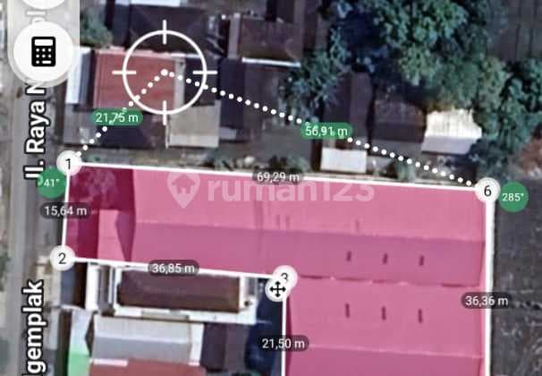 Gudang Zona Kuning Lokasi Super Strategis Ngemplak,Boyolali Luas 1880M2