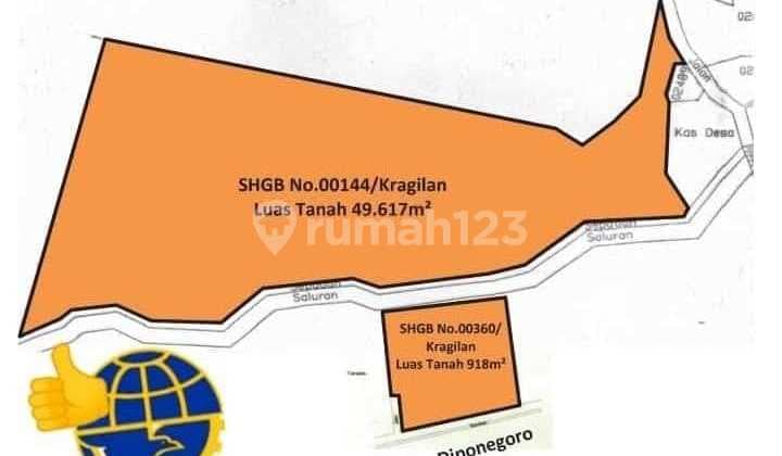 Lahan Zona Industri Mojosongo Boyolali Luas 5 Ha