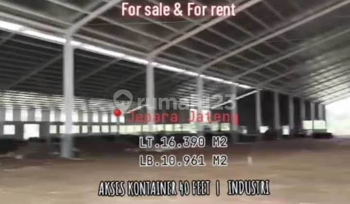 Warehouse Industrial Zone Annual Location, Jepara Area 1.6 Ha