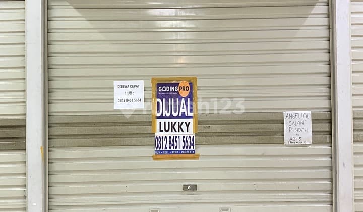 Kios Murah Pasar Modern Intermoda BSD CITY Dekat Stasiun Cisauk Ruang Usaha di Cisauk 9 m² Unfurnished SHM - Sertifikat Hak Milik