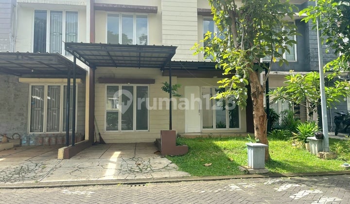 Graha Raya Bintaro Cluster Fortune Breeze Rumah 2 Lantai Depan Taman Siap Huni
