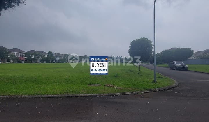 Kavling Hoek 378m2 di Cluster Alam Suvarna Sutera Tangerang 1K900034