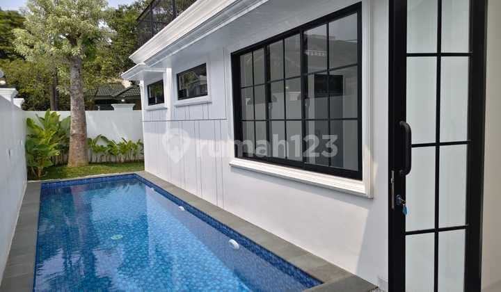 For Sale Brand New House, Bintaro Jaya, Peaceful Environment, Flood-Free Area.