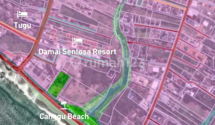 Hot List Di Jual Tanah Lokasi Jalan Nelayan Canggu Kuta Utara Badung