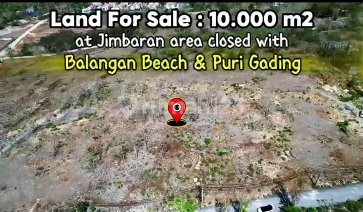 SURELY CLOSED FOR SALE LAND IN BALANGAN JIMBARAN SOUTH KUTA BADUNG LOCATION
