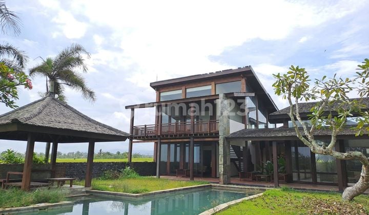Hot List Di Jual Villa View Laut Dan Sawah Lokasi Pantai Beraban Tabanan