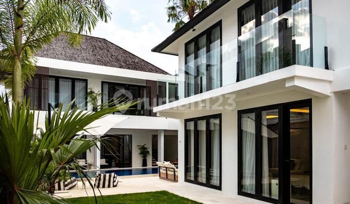 Hot List Di Jual Villa Modern Tropical Dengan View Sawah Lokasi Brawa Canggu