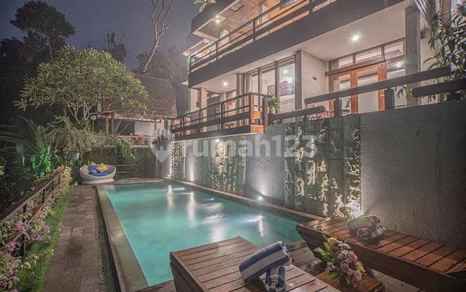 Hot List Di Jual Villa Luxury Dengan View Hutan Dan Sungai Lokasi Denpasar Utara