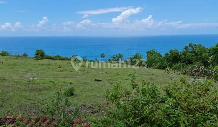 Pasti Deal Di Jual Tanah Loss Tebing View Laut Lokasi Ungasan Kuta Selatan Badung