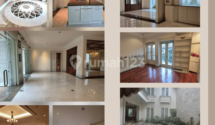 Hoek Rumah Ametis Permata Hijau 829M2 Bagus Siap Huni