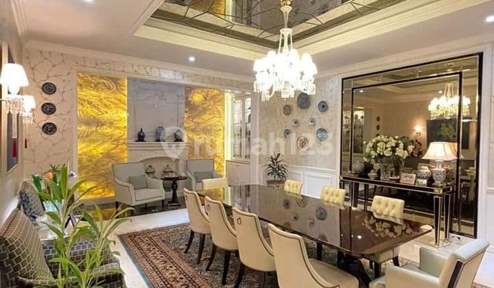 Rumah Mewah dijual Permata Hijau Mewah Furnished