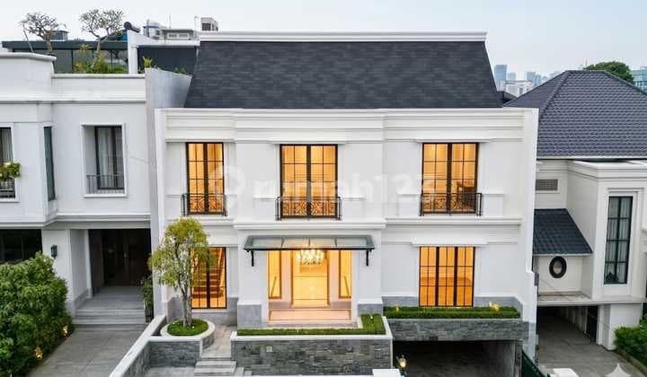 Rumah Baru Mewah Panglima Polim Kebayoran Baru Kolam Renang 4 Kamar