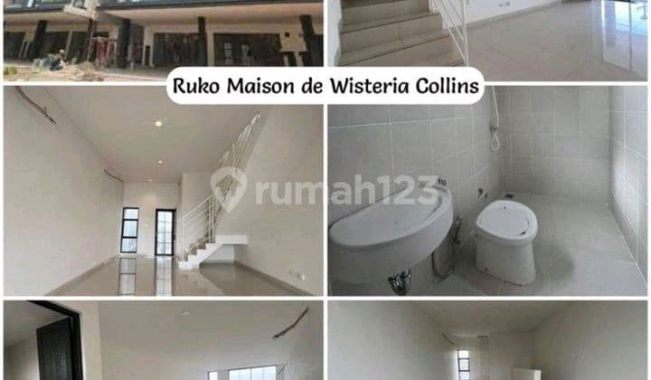 Disewakan Ruko Maison De Wisteria Collins Ujung Menteng Cakung 85m²