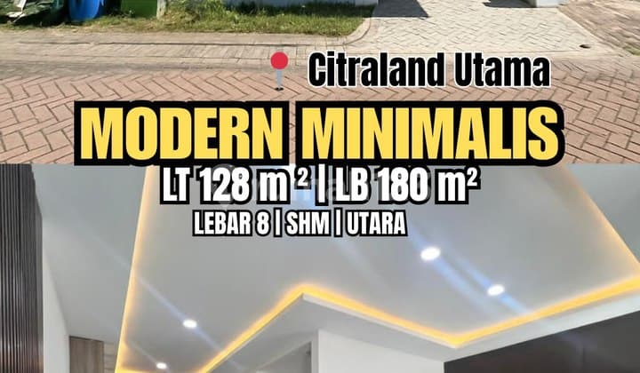 Hot Listing... Rumah Bagus Siap Huni Citraland Utara