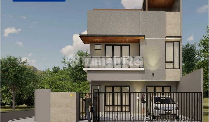 Rumah Dijual Taman Villa Meruya Brand New 3 Luas Tanah 196m2