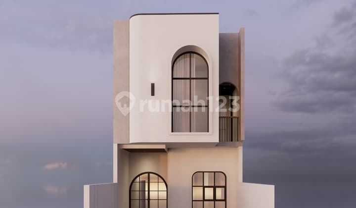 Rumah 2 Lantai Dijual di Kavling Dki SHM - LT 125M2