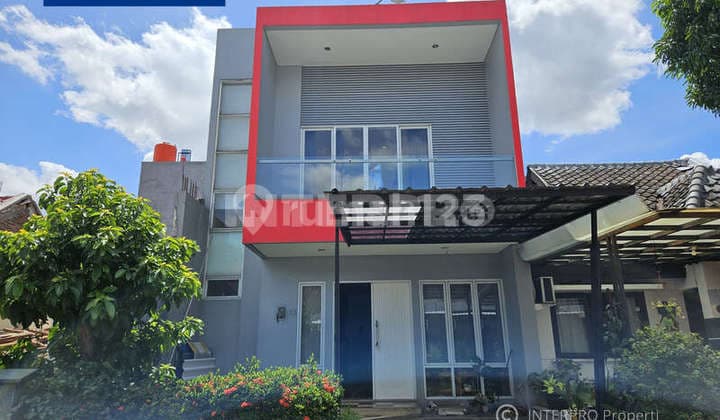 Rumah 2,5 Lantai Dijual Alam Sutera Cluster Flamboyan - LT 112M2