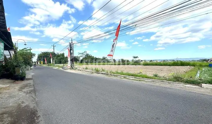 Suitable for Business Use, Affordable Land by Asphalt Roadside