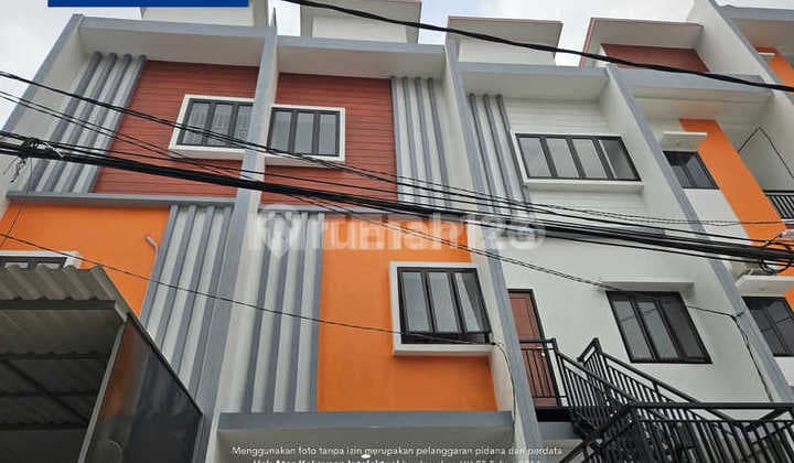 Rumah Indent Dijual Minimalis 3 Lantai Tanjung Duren Lt 56m2