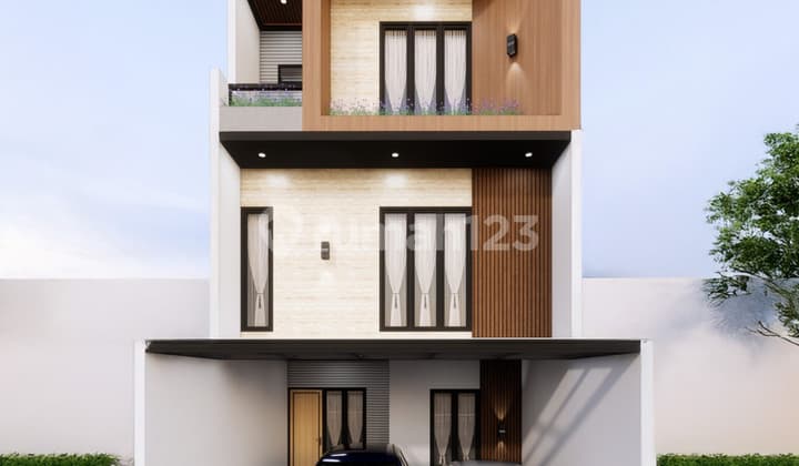 Brand New 3-Story House for Sale in Duri Kepa, North-Facing - 90M2