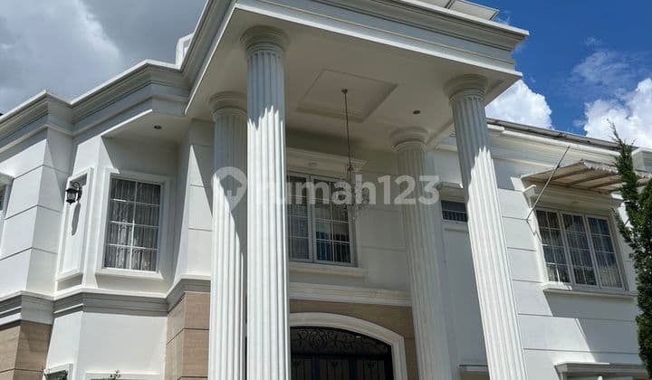Rumah Mewah Sutera Telaga Biru Alam Sutera Hook Siap Huni Private Pool