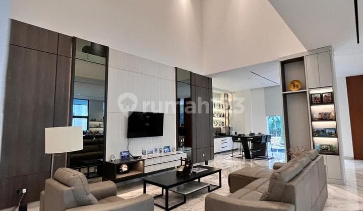 Rumah View Golf Full Furnish 3 Lantai Private Poolbsd