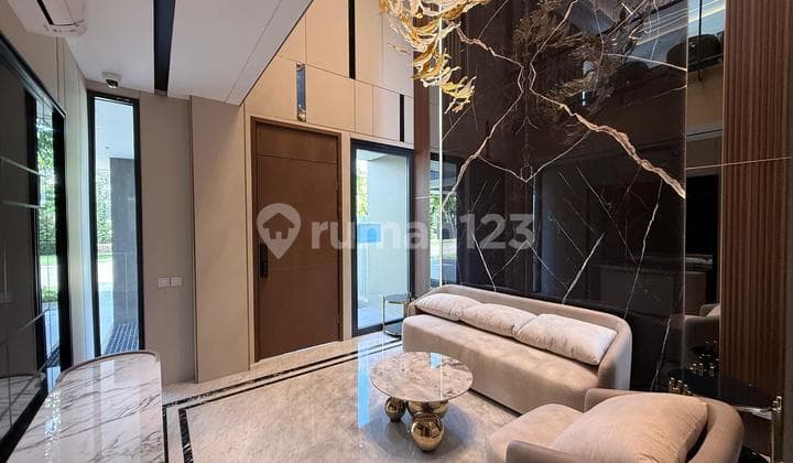 Rumah Brand New Full Furnish Private Lift Pool Marmer 12X30 Enchante BSD