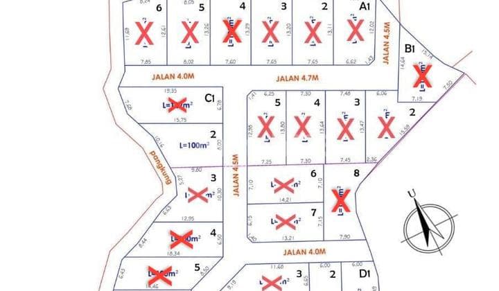 Dijual Tanah Murah Area Denpasar Lokasi Strategis Di Pusat Kota