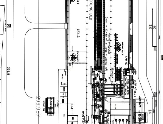 Kebomas Gresik Land Ex-factory Area 6.3 Hectares