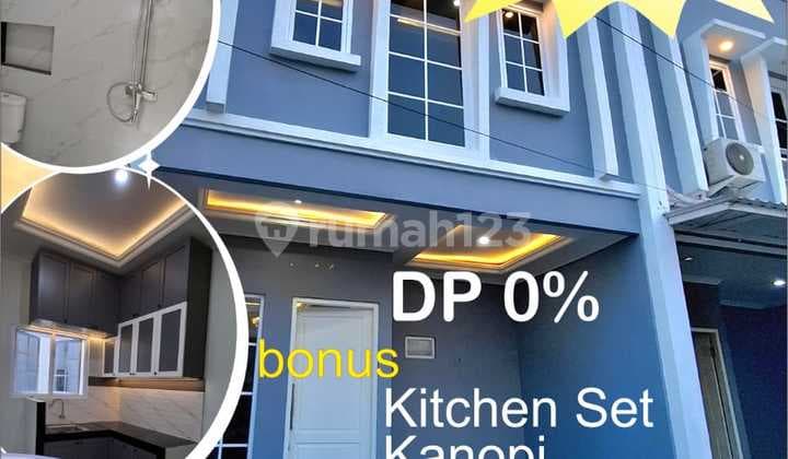 Dijual Rumah 2 Lantai Siap Huni Free Biaya Biaya
