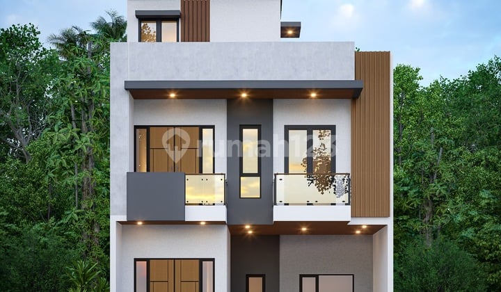 Rumah 2.5 Lantai Rooftop Dalam Cluster On Progres