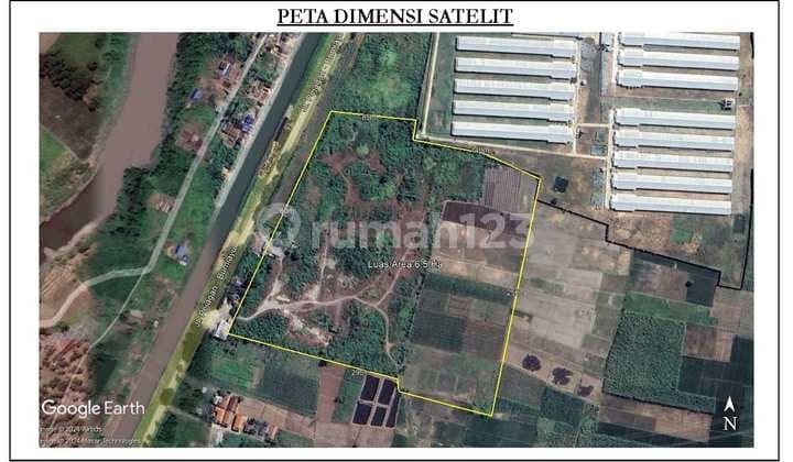 Dijual Cepat Tanah Kosong Zona Industri Kabupaten Tegal