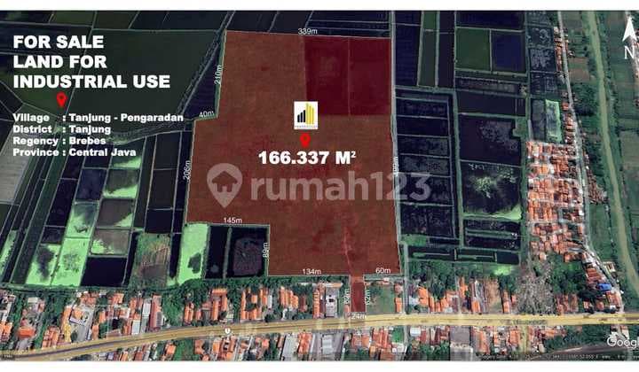 Dijual Cepat Tanah Industri Siap Bangun