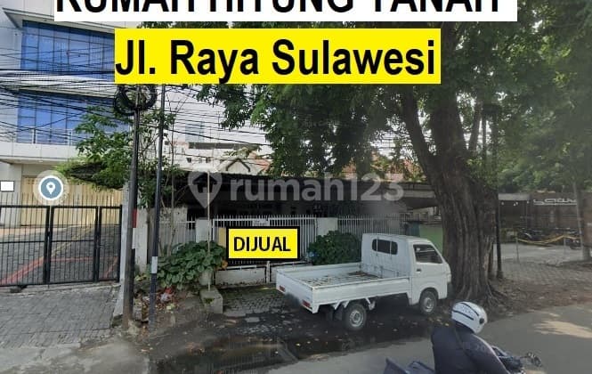 Jual Jalan Raya Sulawesi Surabaya Kota Rumah Hitung Tanah Super Strategis Dkt Gubeng Kertajaya Ngagel Sumatera Cocok Resto Kafe Kantor Hotel