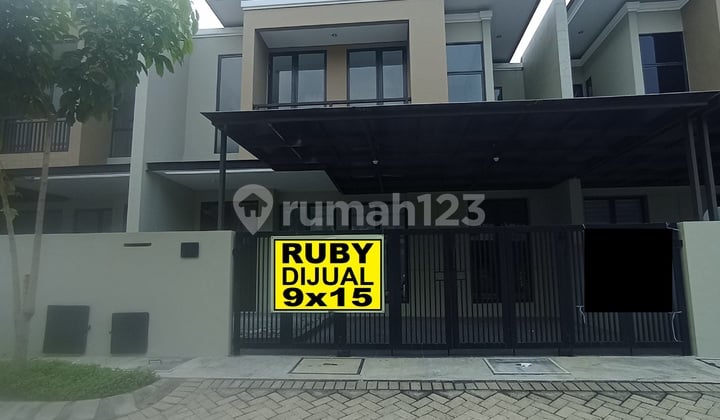 Rumah Pondok Candra Clubhouse Ruby 9X15 Baru 2Lt Sidoarjo Dkt Rungkut Gunung Anyar