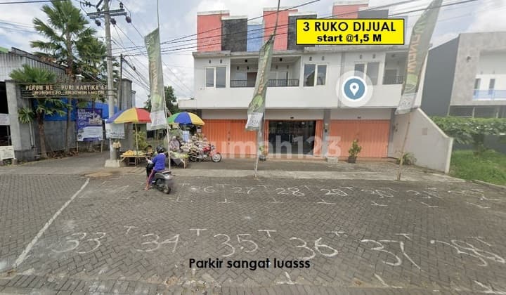 RUKO Malang Kota 2 Lantai Parkir Luas Padat Penduduk Pasti Cuwan Lokasi Strategis Arjowinangun Kedungkandang