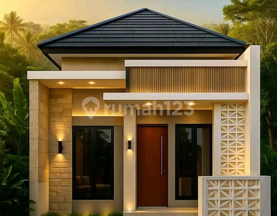 RUMAH MODERN 1 LANTAI, Lokasi : Wonorejo Selatan 1 - Rungkut - Surabaya Timur