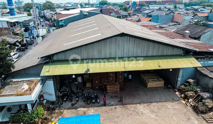 Gudang Akses Kontainer 40ft Deket Pelabuhan Priok