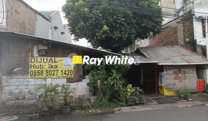 Dijual tanah bebas banjir, letak strategis di kebon jeruk jakarta barat