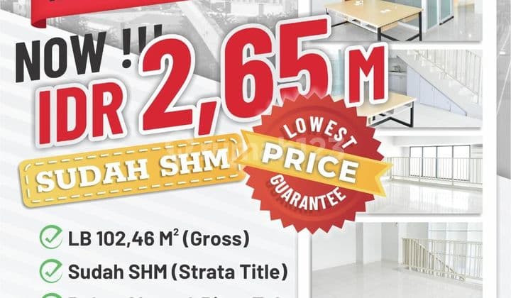Dijual Ruang Kantor Di Gedung SOHO Pancoran
