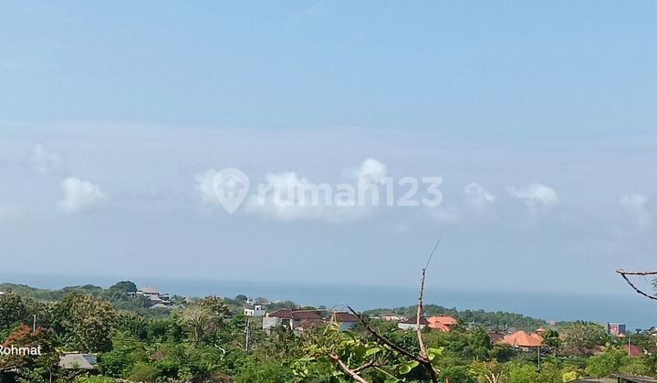 Dijual Tanah 1 Hektar View Laut Unblocked, Lokasi di Kuta Selatan Bali