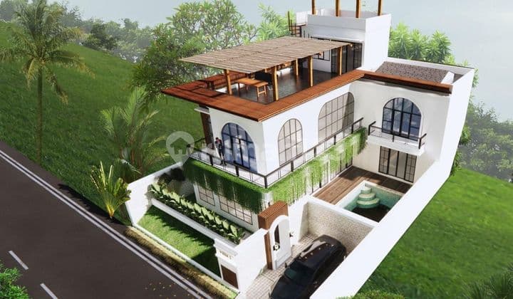 Dijual Villa view laut lokasi di Nusa Dua